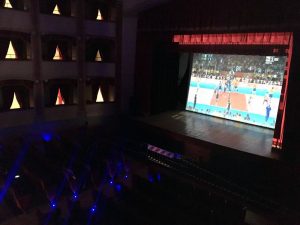 La finale del Volley a Rio 2016 trasmessa in diretta al Teatro Trifiletti di Milazzo